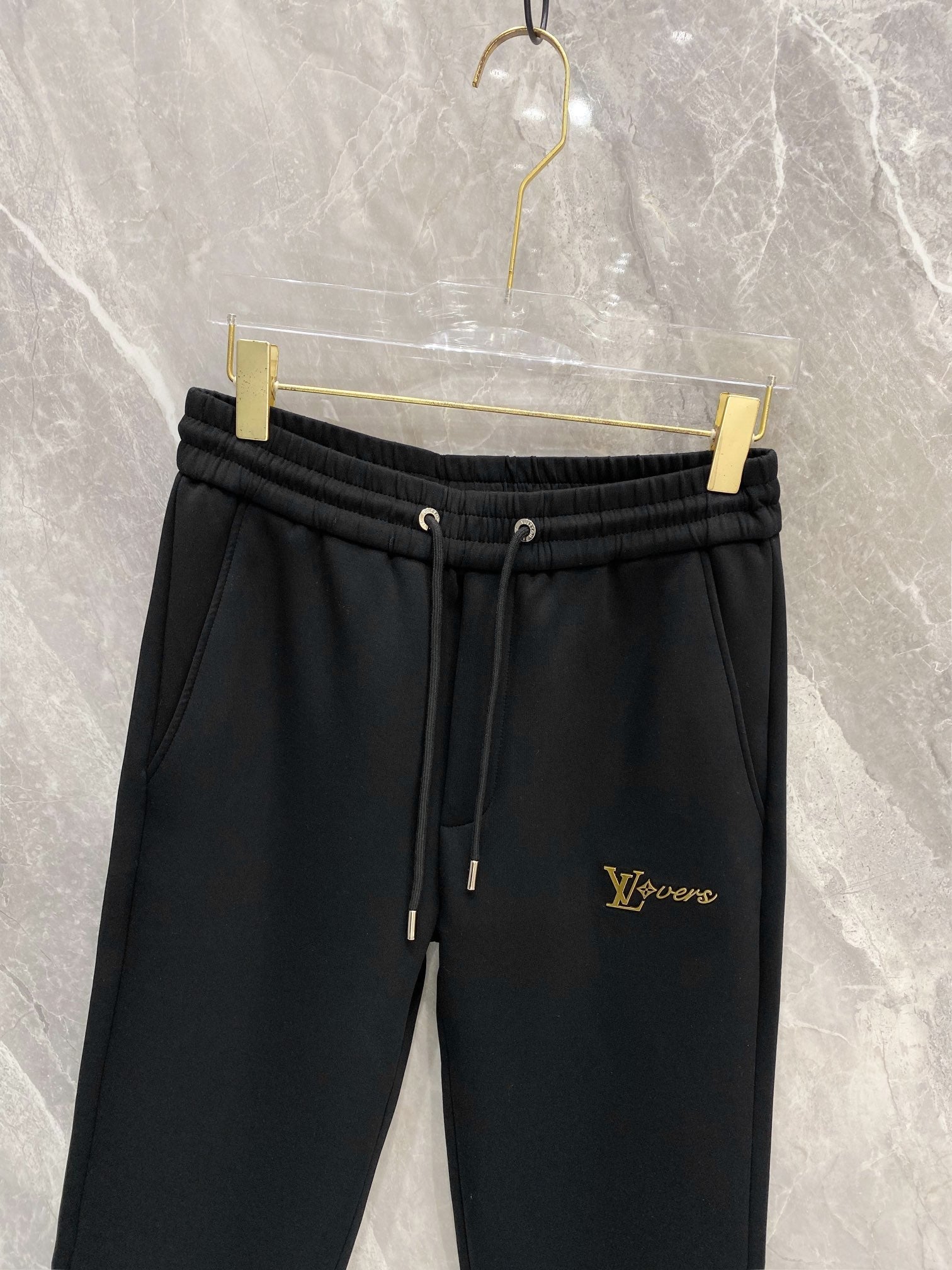 LOUIS VUITTON LV BLACK TROUSERS 239479