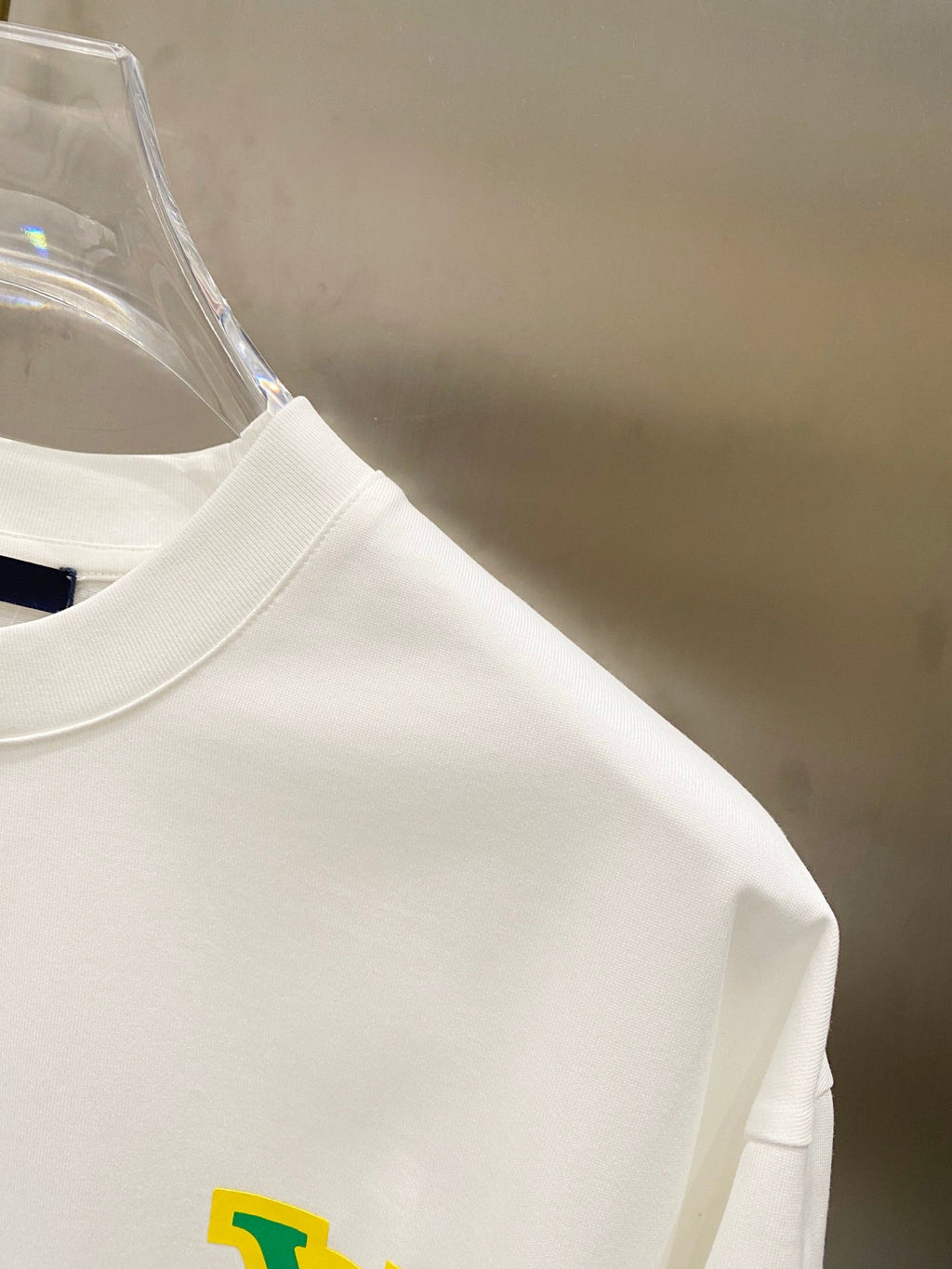 LOUIS VUITTON LV WHITE COTTON T-SHIRT 238846