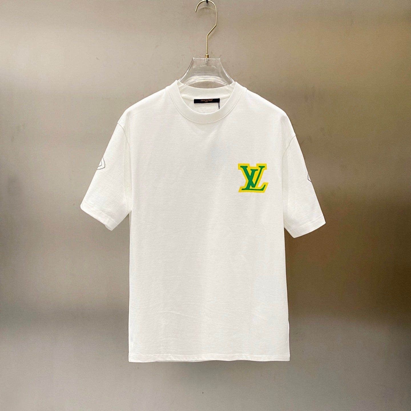 LOUIS VUITTON LV WHITE COTTON T-SHIRT 238846