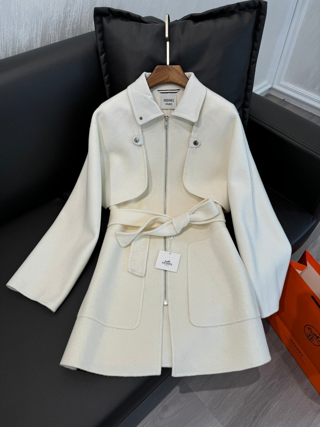 HERMES HERMES 25S MID-LENGTH CASERE COAT 284