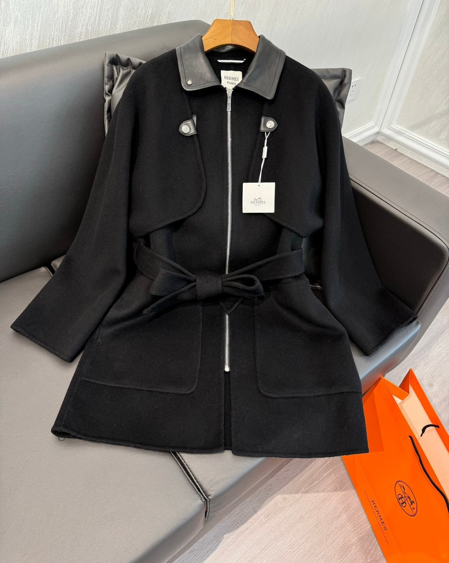 HERMES HERMES 25S MID-LENGTH CASERE COAT 283