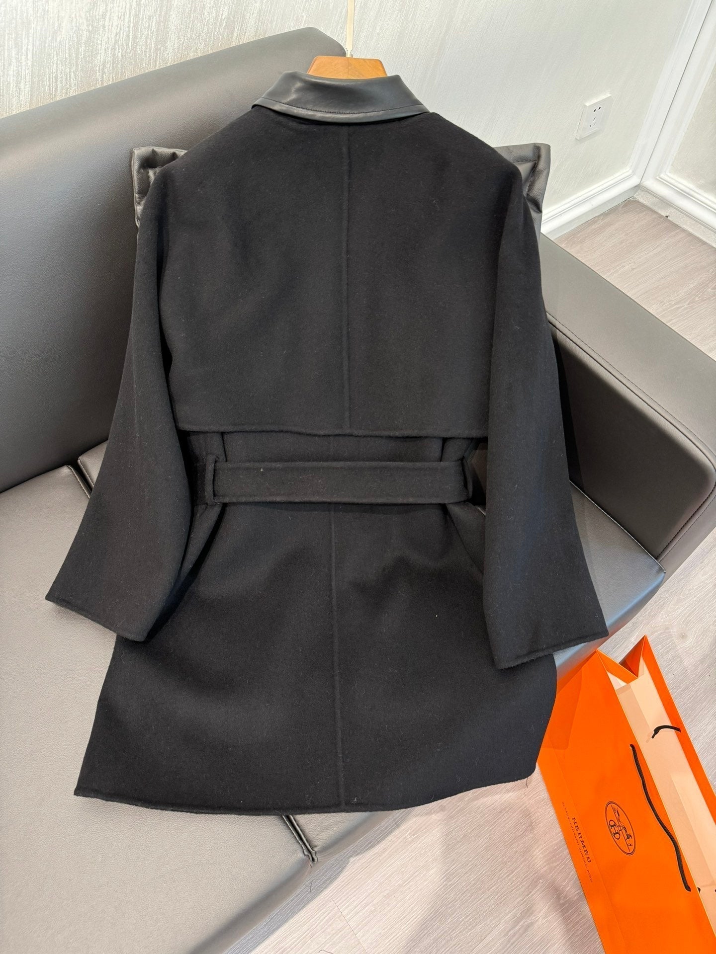 HERMES HERMES 25S MID-LENGTH CASERE COAT 283