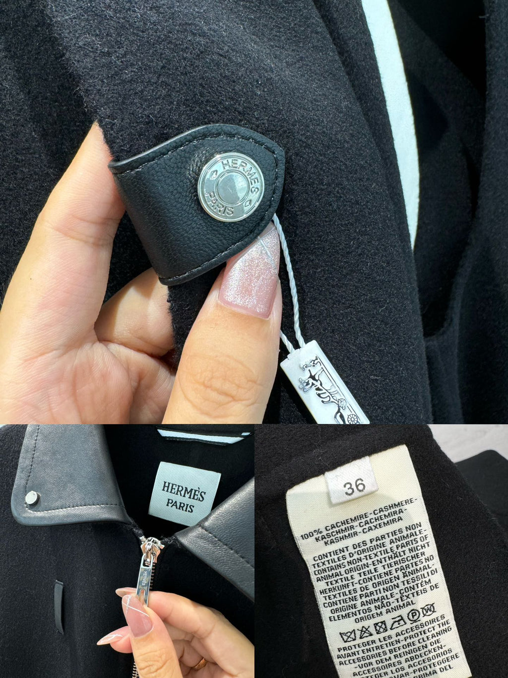 HERMES HERMES 25S MID-LENGTH CASERE COAT 283
