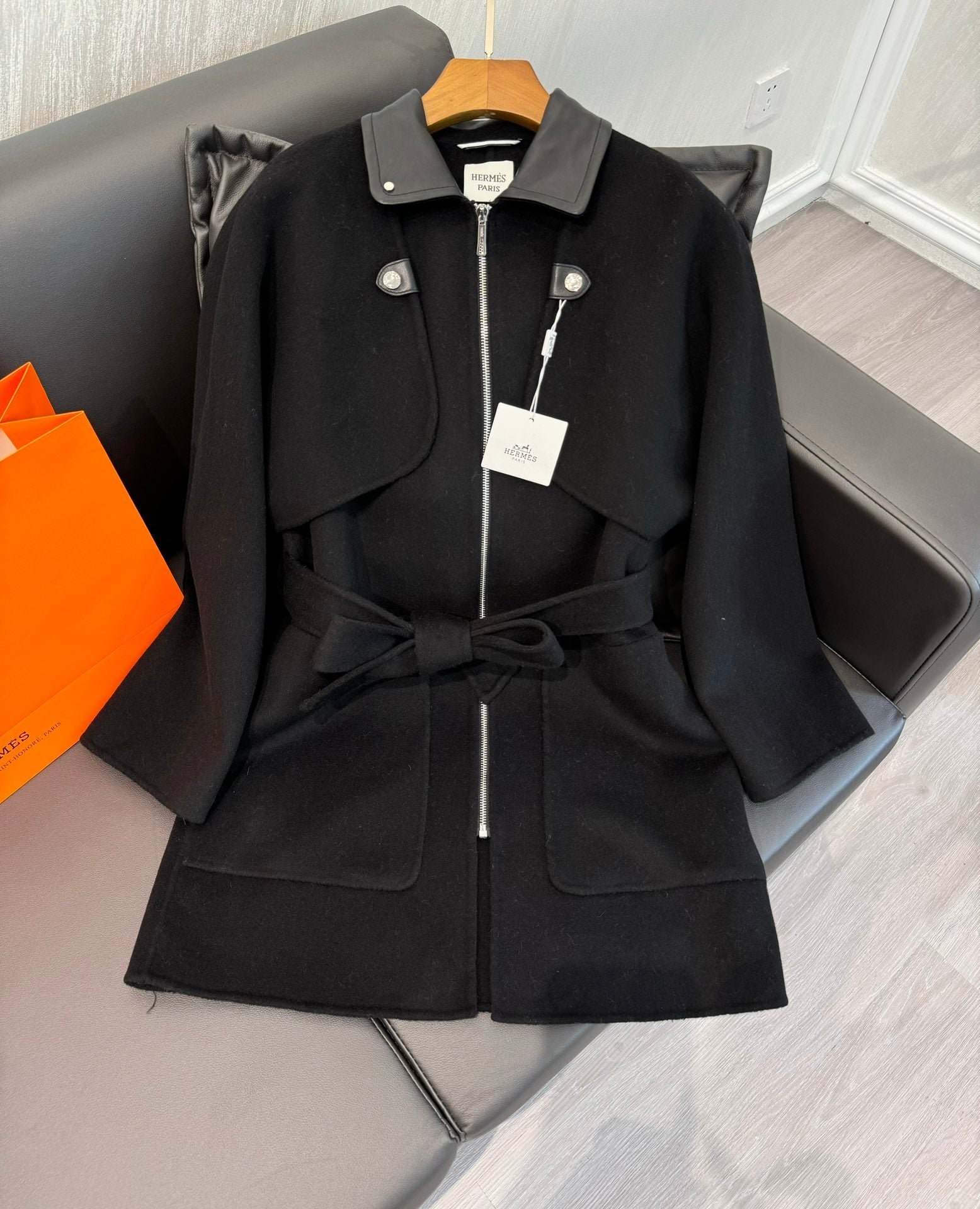 HERMES HERMES 25S MID-LENGTH CASERE COAT 283