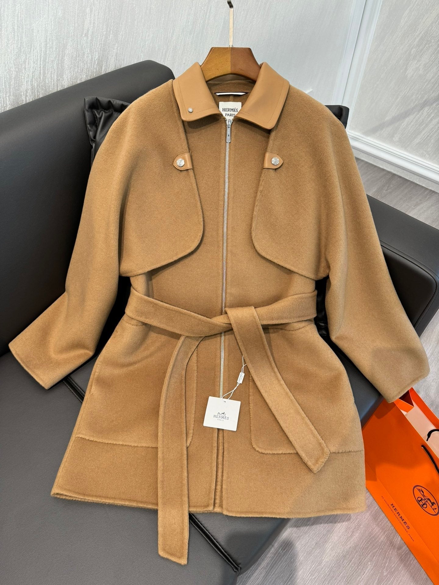 HERMES HERMES 25S MID-LENGTH CASERE COAT 285