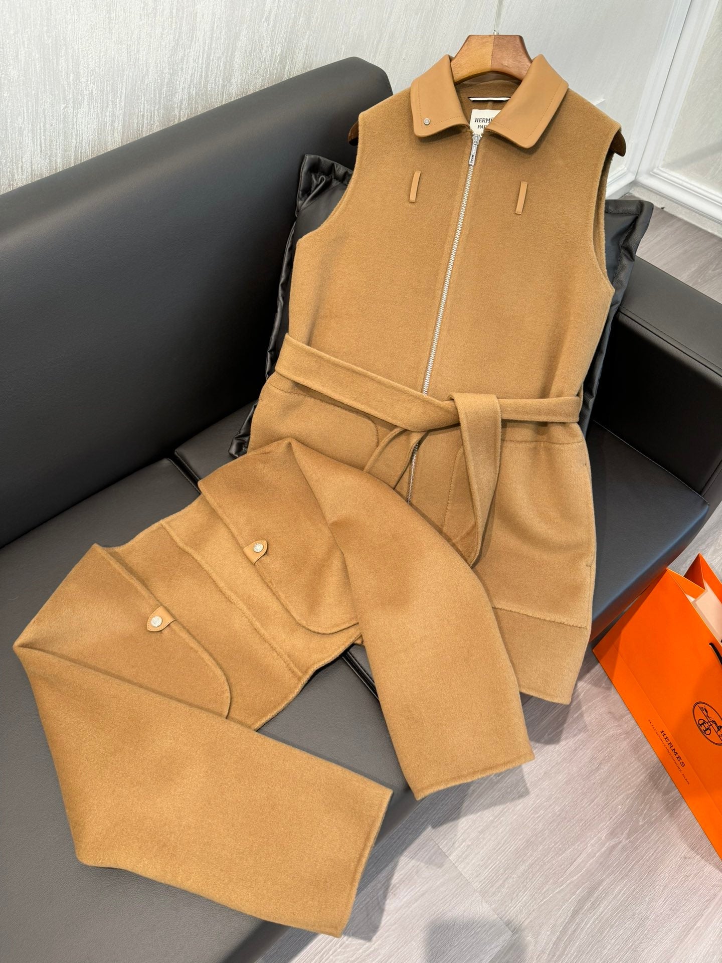 HERMES HERMES 25S MID-LENGTH CASERE COAT 285