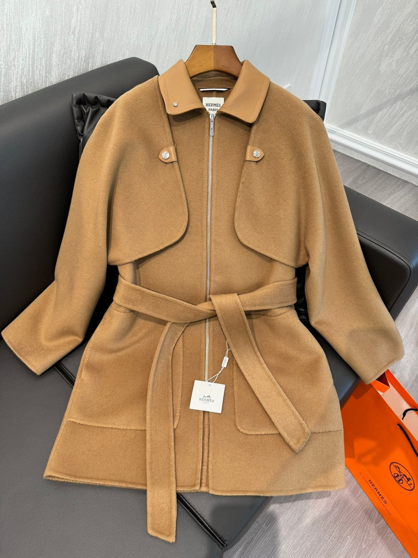 HERMES HERMES 25S MID-LENGTH CASERE COAT 285