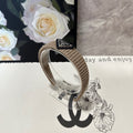 PRADA HAIRBAND IN DESERT BROWN KNITTED WOOL 381466