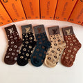 LOUIS VUITTON LOW-CUT SOCKS 407976 (1 BOX)