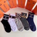 LOUIS VUITTON LOW-CUT SOCKS 423853 (1 BOX)