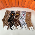 LOUIS VUITTON CREW SOCKS 423829 (1 BOX)