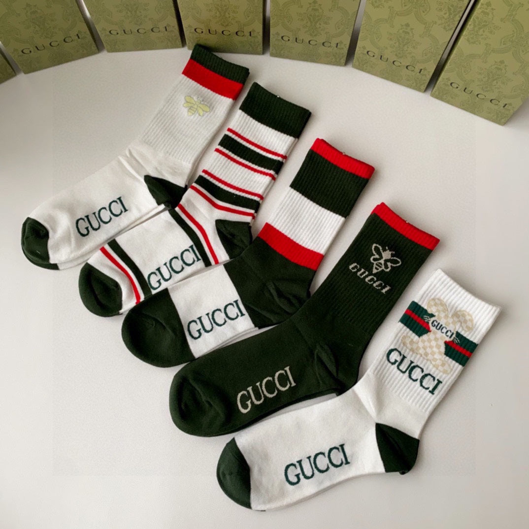 GUCCI CREW SOCKS 425676 (1 BOX)