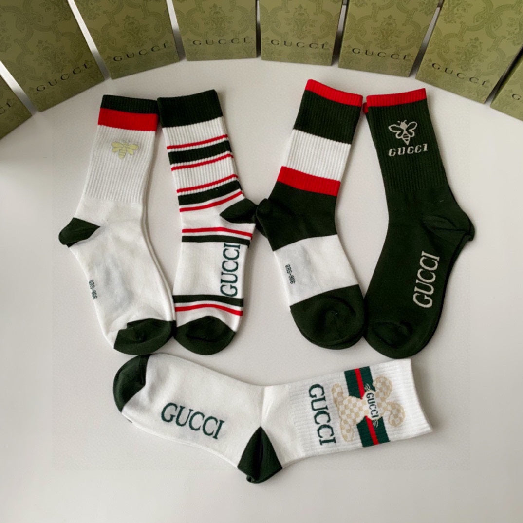 GUCCI CREW SOCKS 425676 (1 BOX)