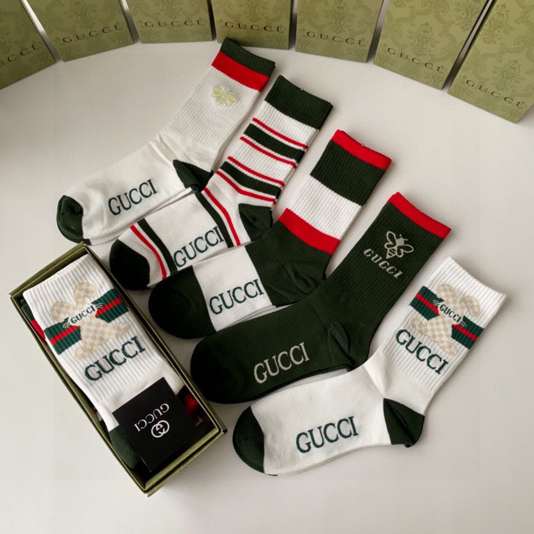 GUCCI CREW SOCKS 425676 (1 BOX)