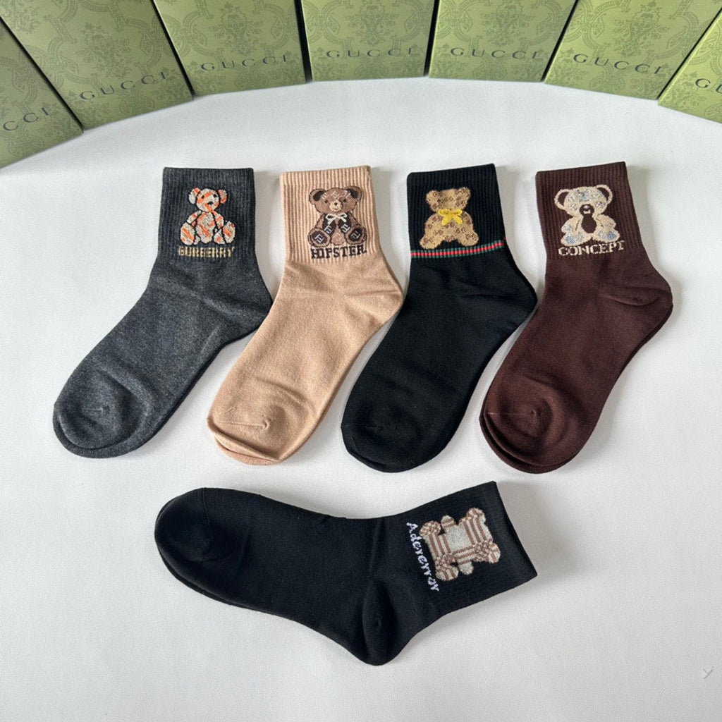 GUCCI LOW-CUT SOCKS 427614 (1 BOX)