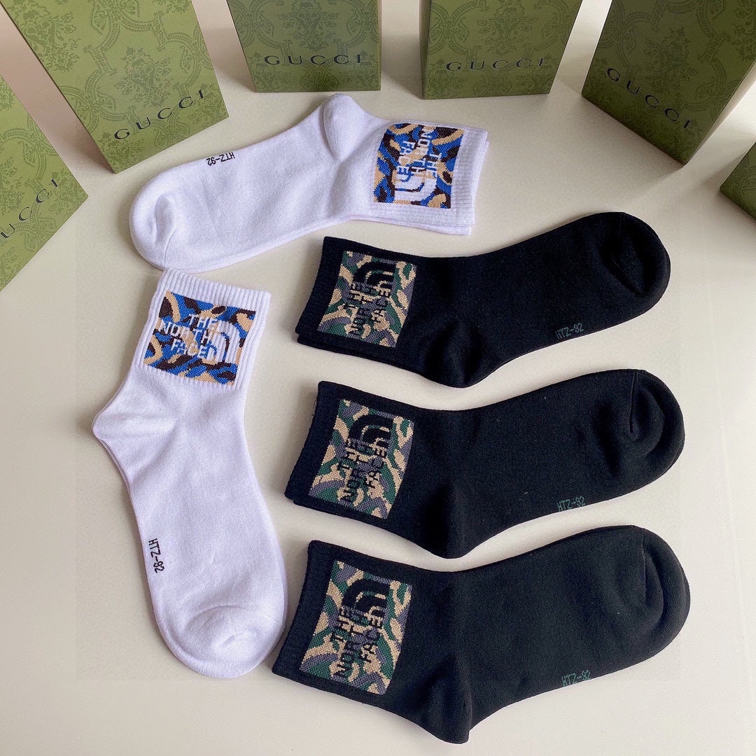 GUCCI LOW-CUT SOCKS 427594 (1 BOX)
