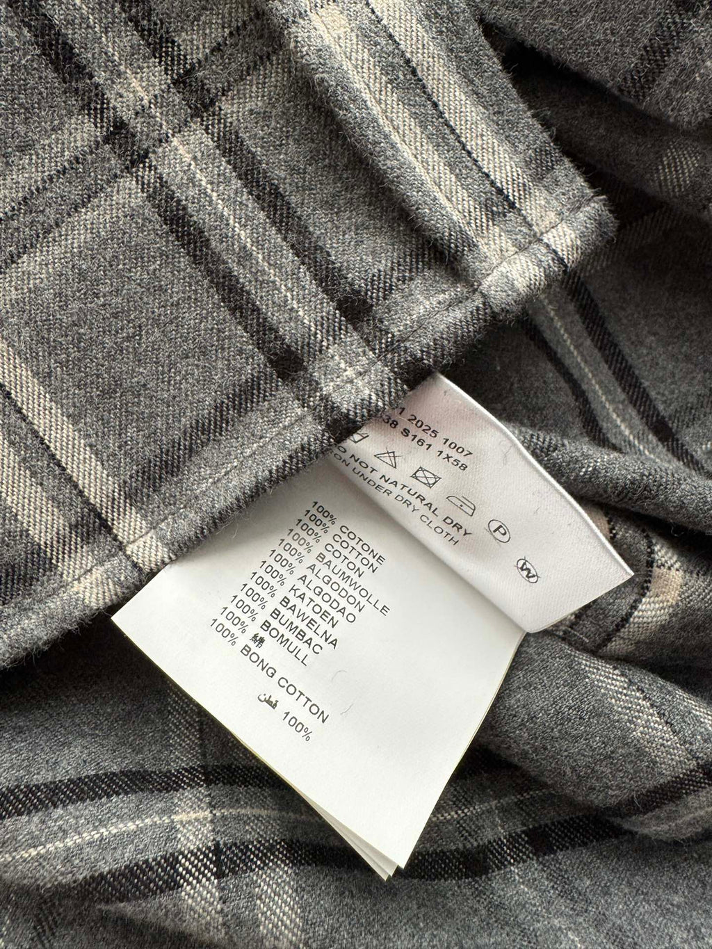 MIUMIU PLAID SHIRT STYLE 730
