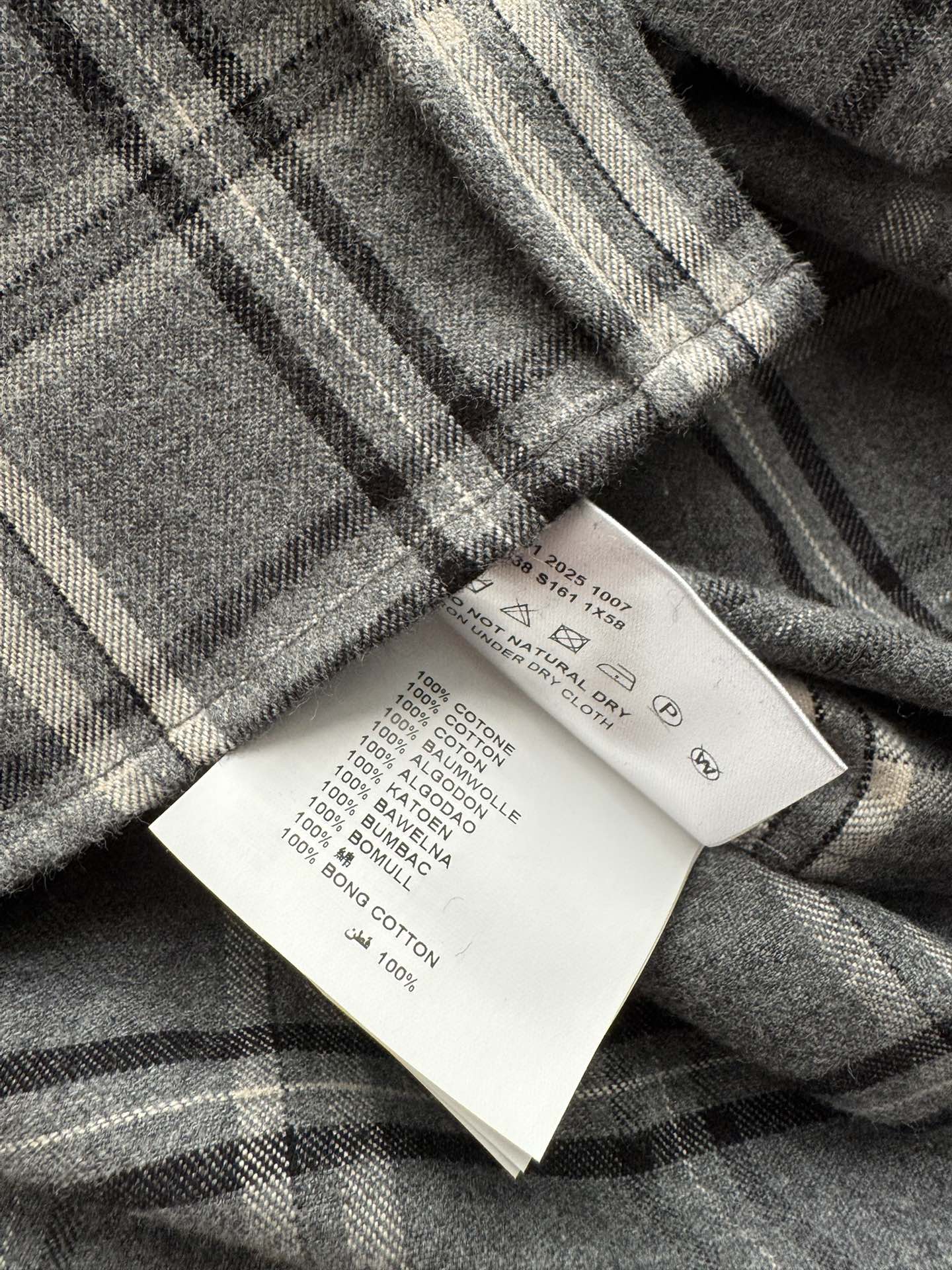 MIUMIU PLAID SHIRT STYLE 730