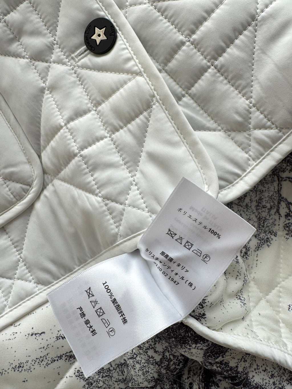 DIOR 25S QUILTED COTTON JACKET 634