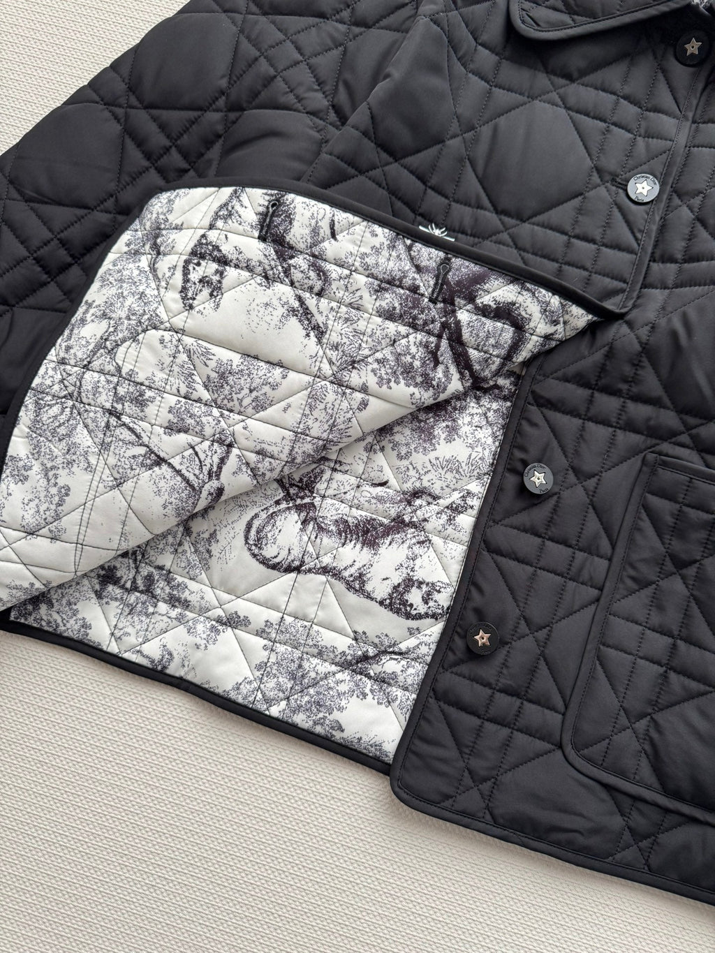 DIOR 25S QUILTED COTTON JACKET 635