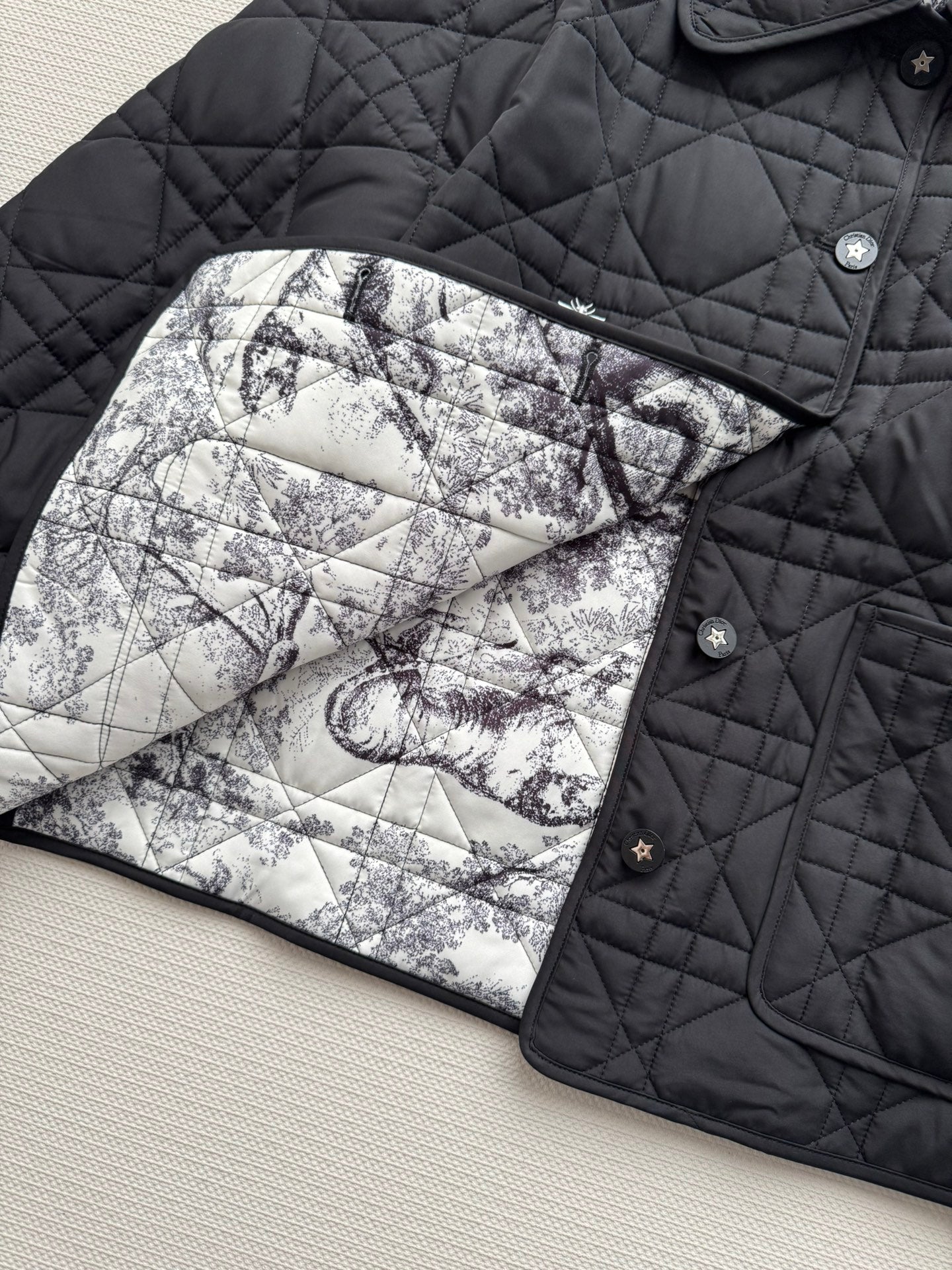 DIOR 25S QUILTED COTTON JACKET 635