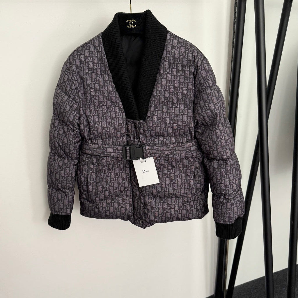 DIOR 25S REVERSIBLE V-NECK JACKET 657