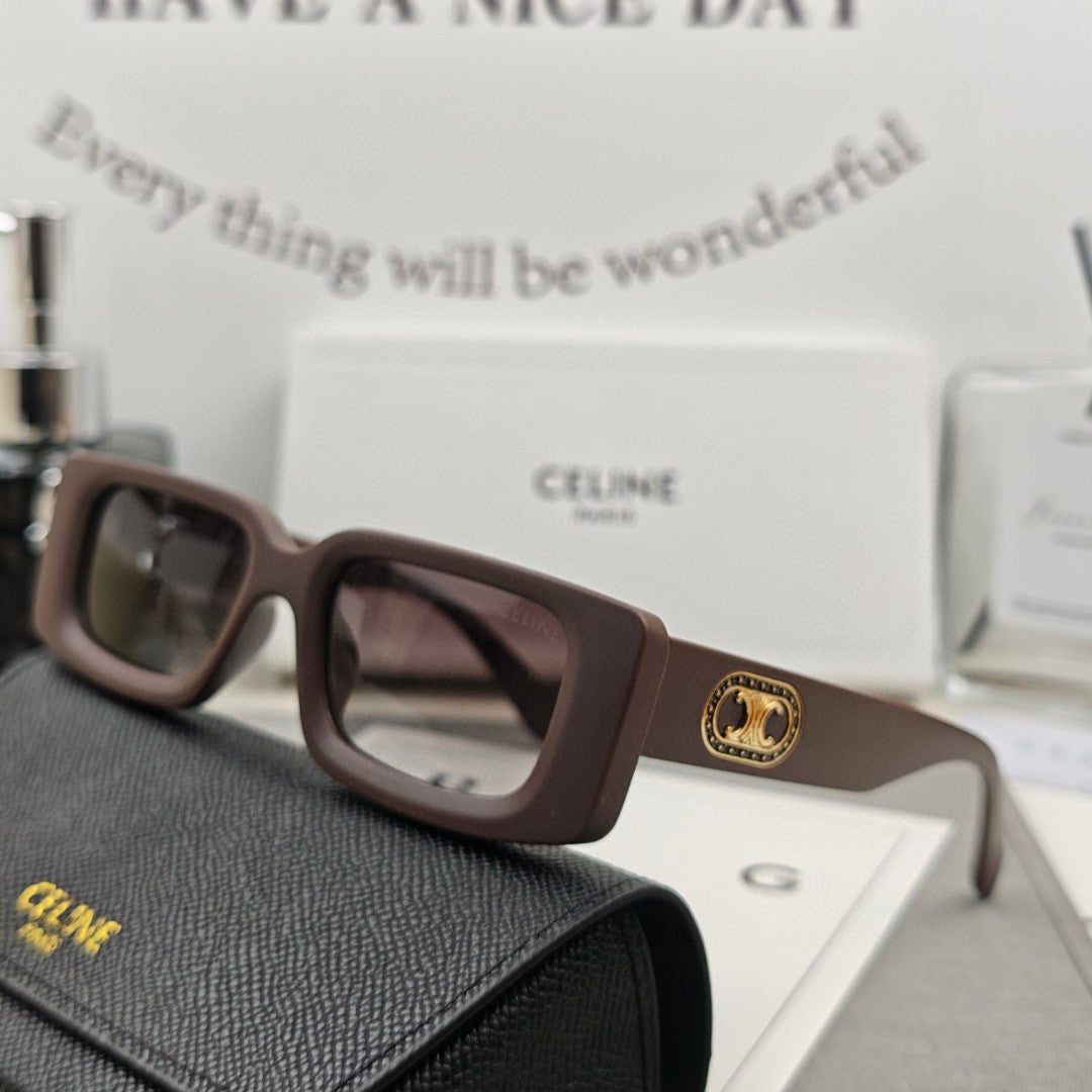 CELINE TRIOMPHE SKATE SUNGLASS 566599 IN ACETATE