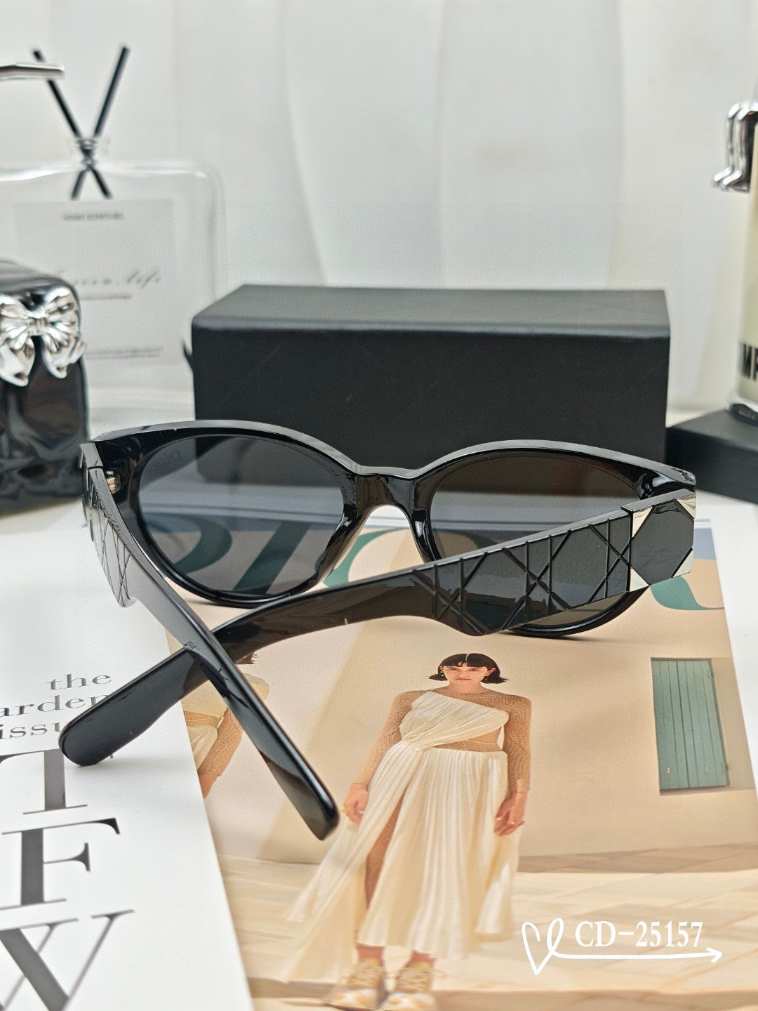 DIOR MONTAIGNE SUNGLASS 25157 IN ACETATE