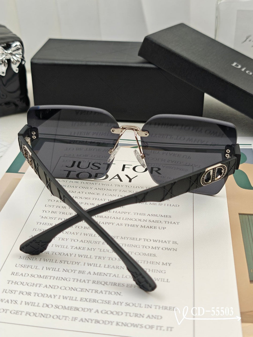 DIOR MONTAIGNE SUNGLASS 55503 IN ACETATE