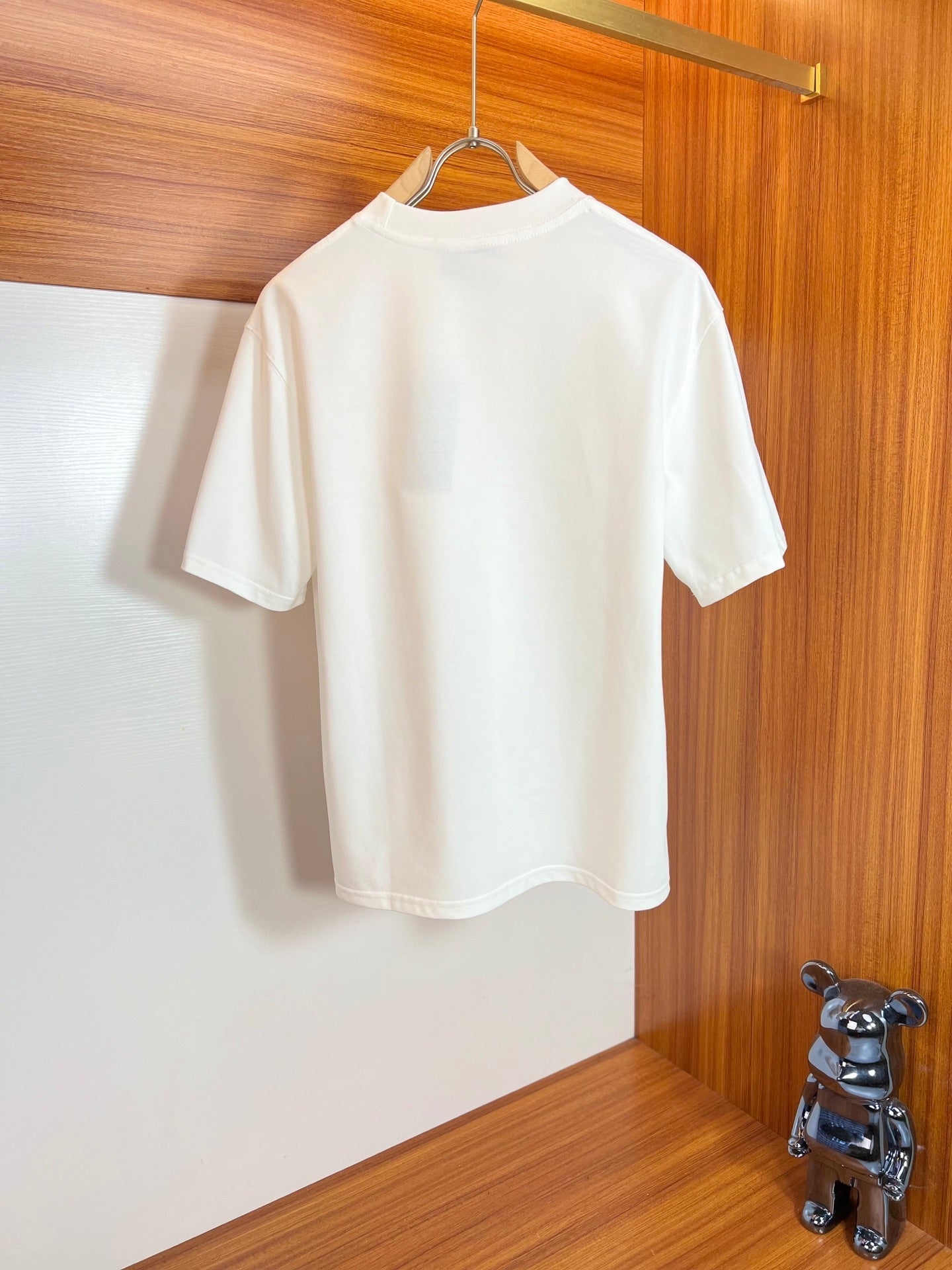 LOUIS VUITTON LV T-SHIRT IN WHITE PURE COTTON 238923