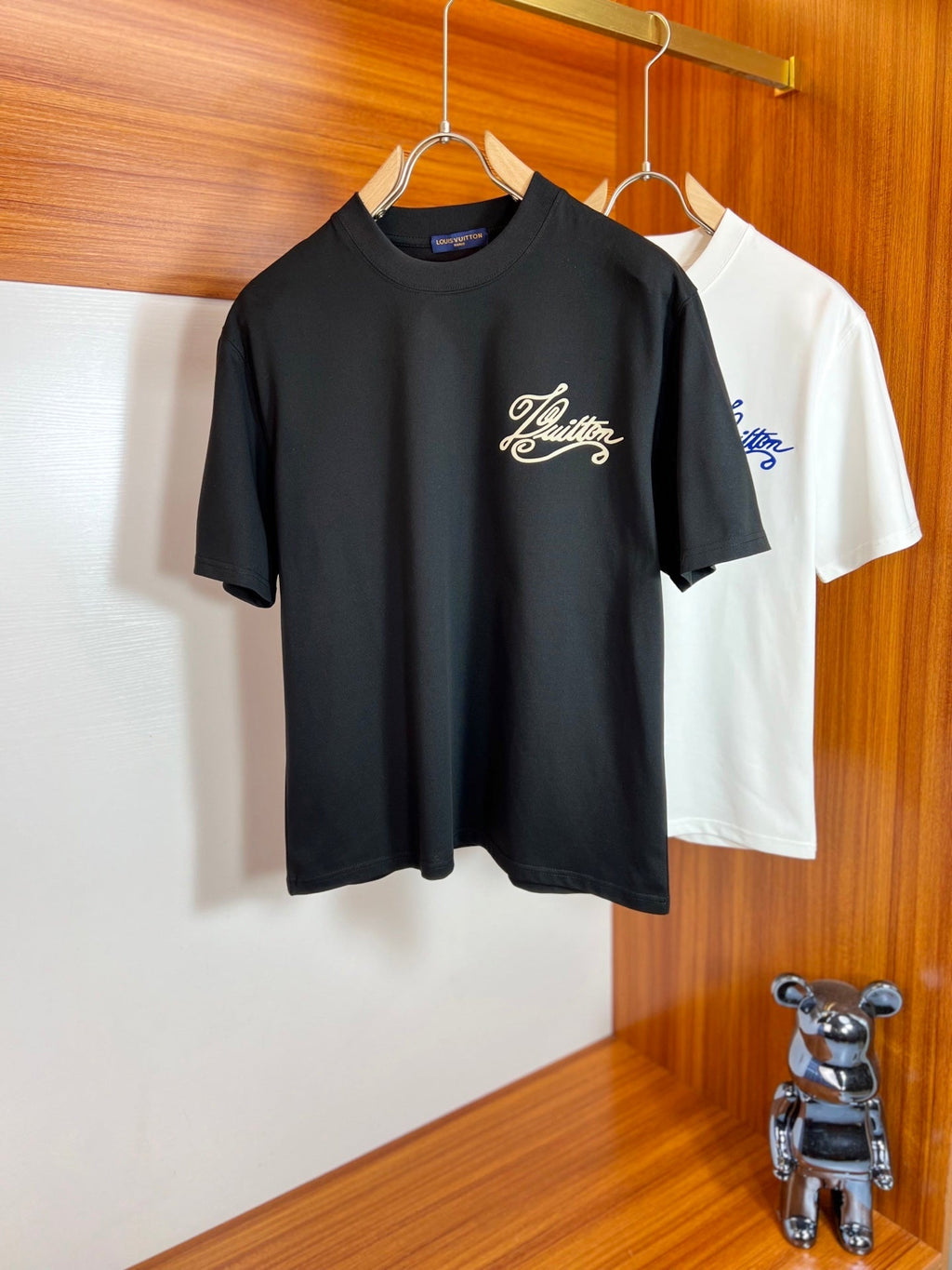 LOUIS VUITTON LV T-SHIRT IN WHITE PURE COTTON 238923