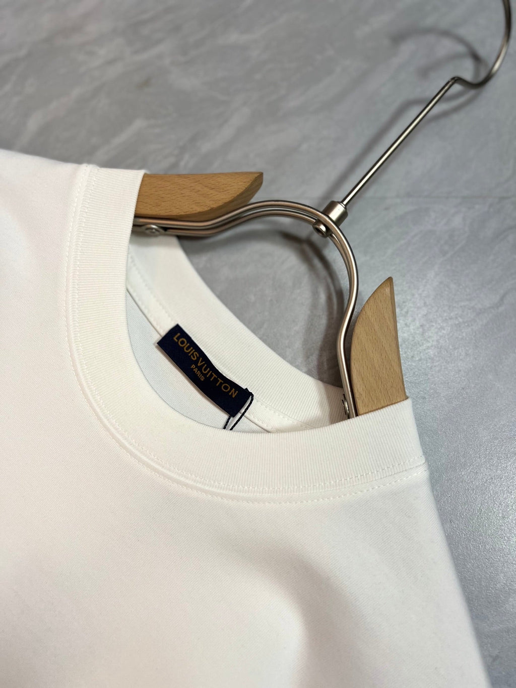 LOUIS VUITTON LV T-SHIRT IN WHITE PURE COTTON 238923
