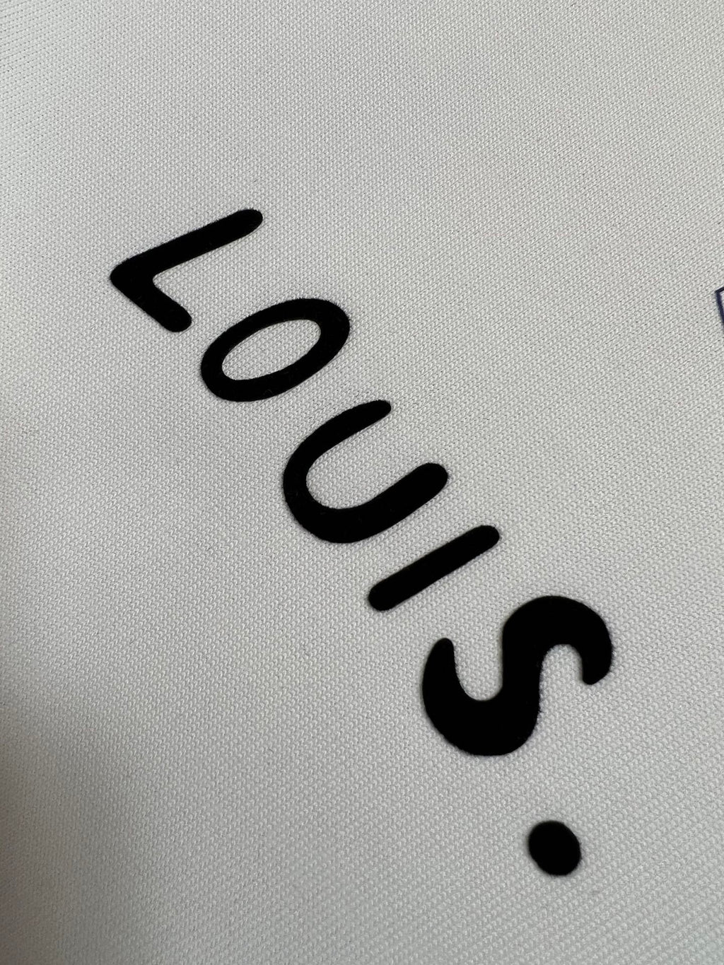 LOUIS VUITTON LV T-SHIRT IN WHITE PURE COTTON COLORFUL LOGO 238925