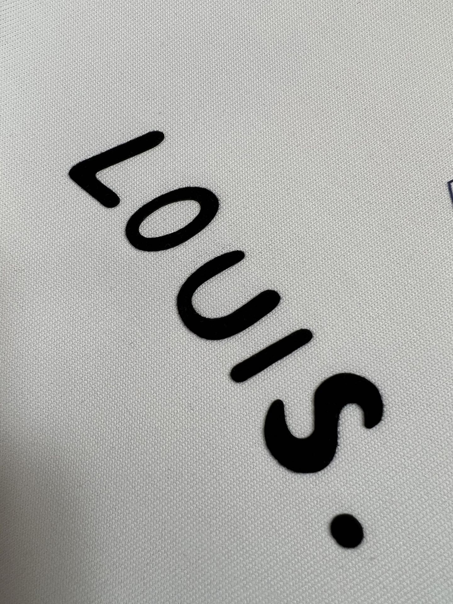 LOUIS VUITTON LV T-SHIRT IN WHITE PURE COTTON COLORFUL LOGO 238925