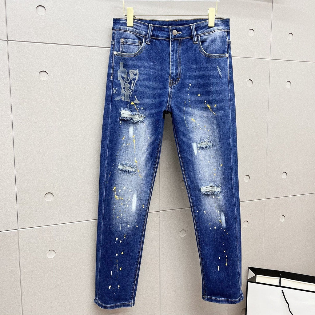 LOUIS VUITTON LV BLUE DENIM JEAN 239501