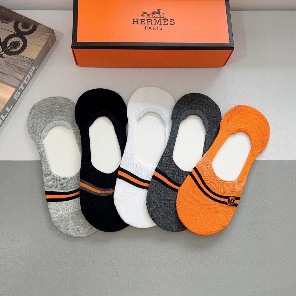 HERMES FLAT SOCKS 416146 (1 BOX)