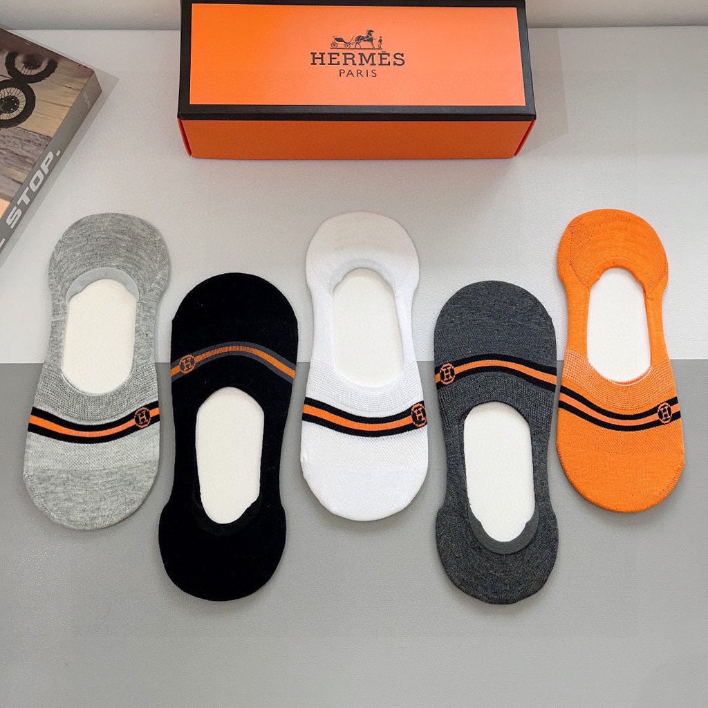 HERMES FLAT SOCKS 416146 (1 BOX)
