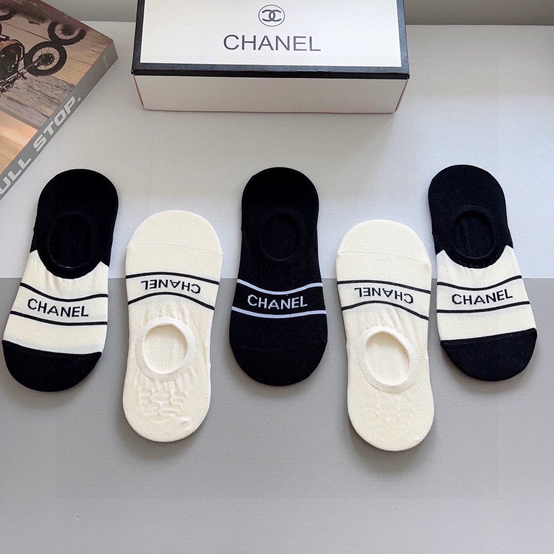 CHANEL FLAT SOCKS 417515 (1 BOX )