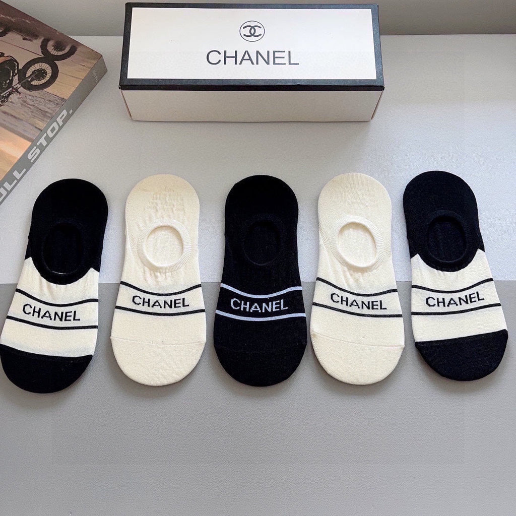 CHANEL FLAT SOCKS 417515 (1 BOX )