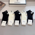 CHANEL LOW-CUT SOCKS 419075 (1 BOX )