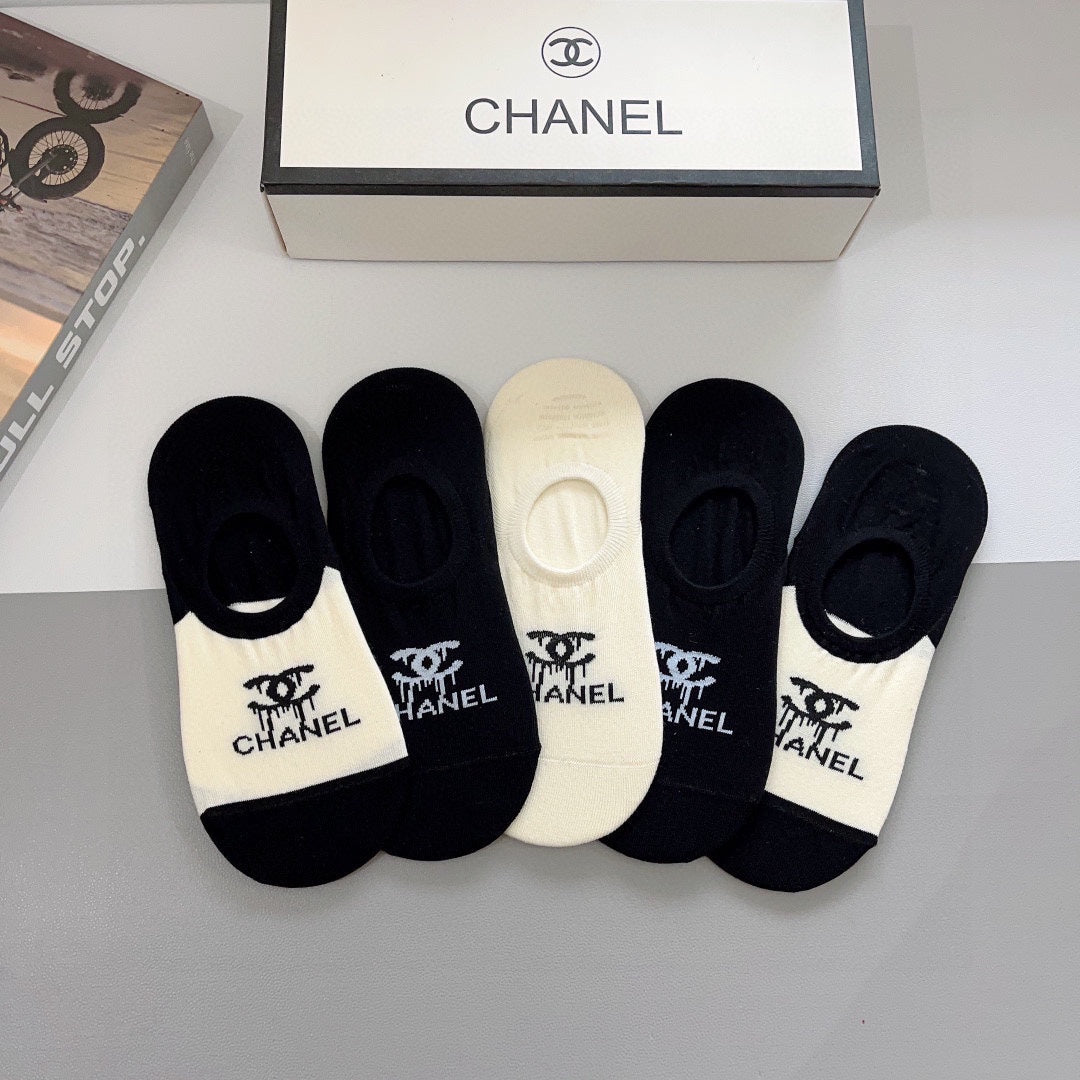 CHANEL FLAT SOCKS 423757 (1 BOX)