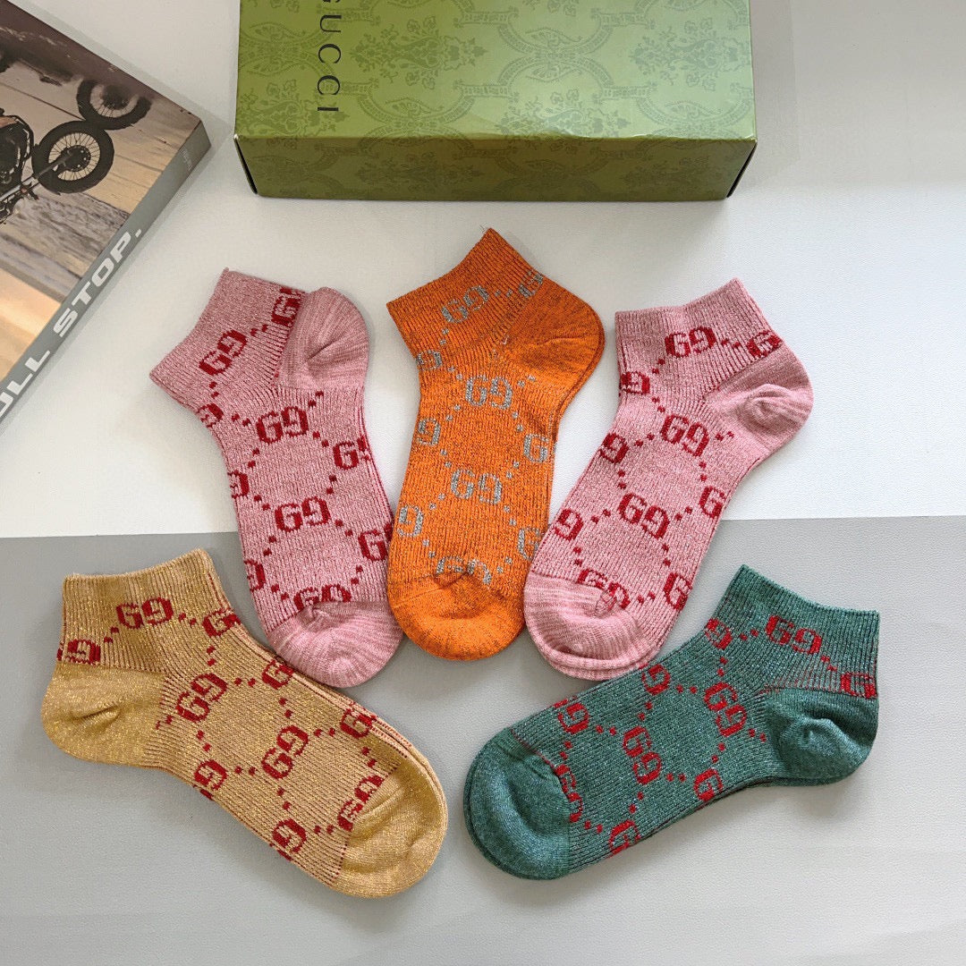 GUCCI ANKLE SOCKS 427635 (1 BOX)
