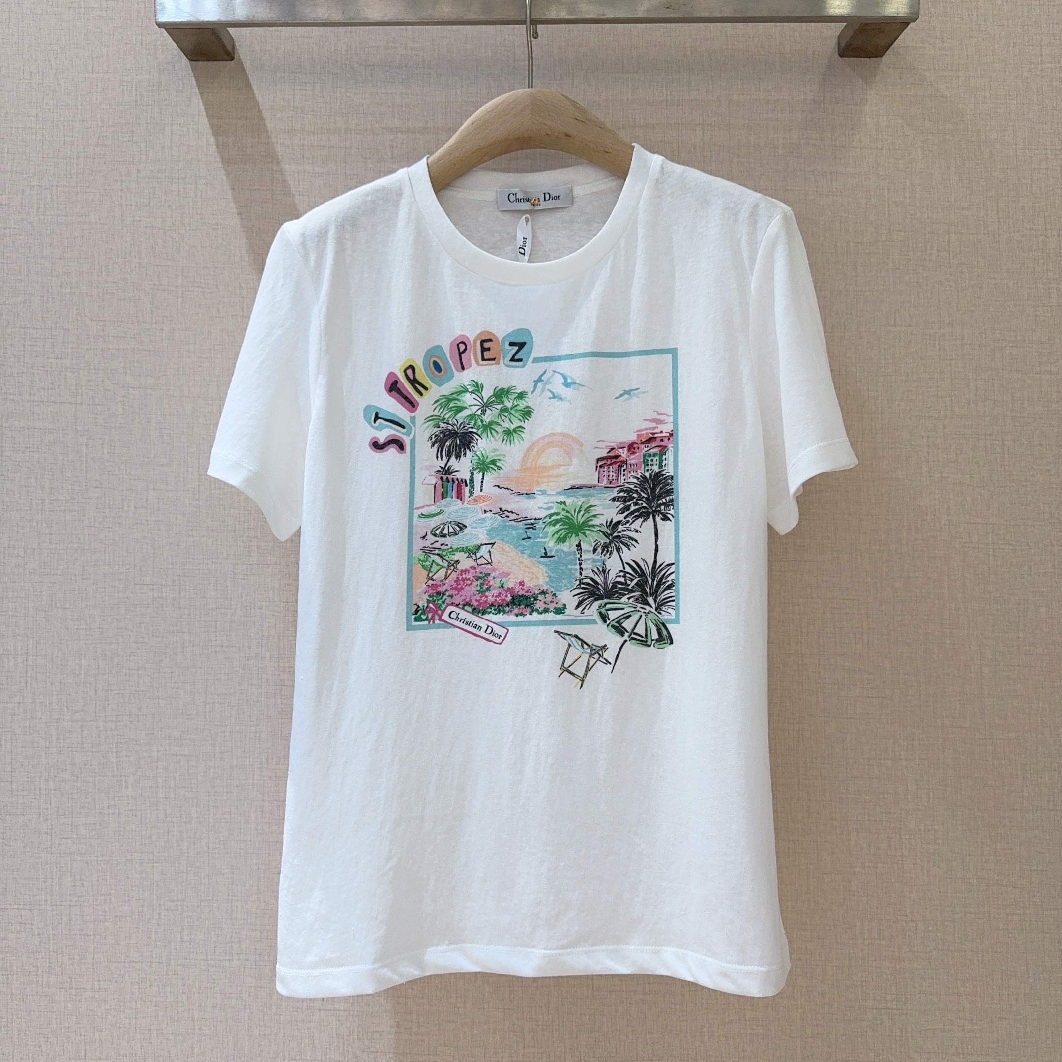 DIOR 25S CREW-NECK T-SHIRT 760
