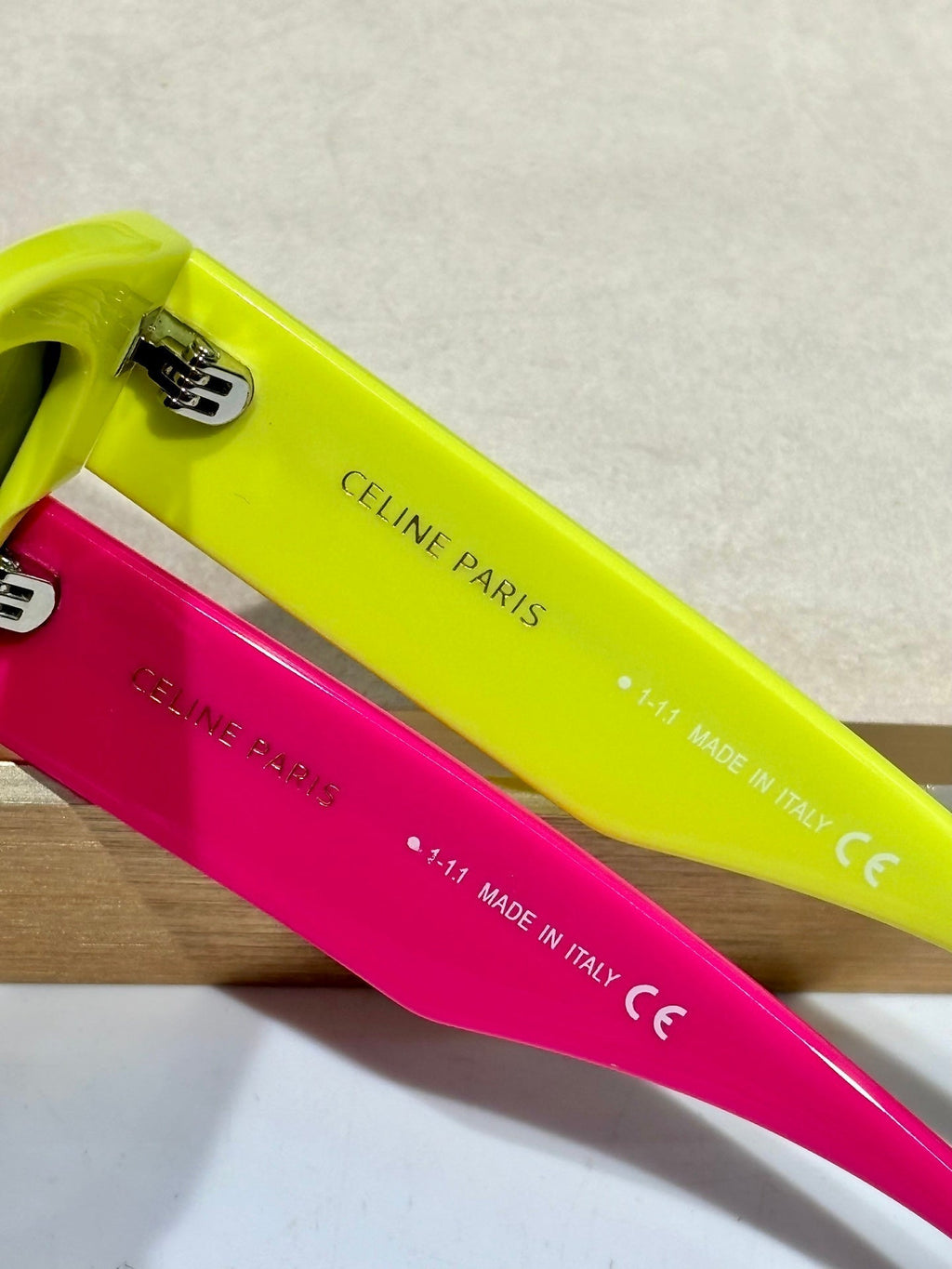 CELINE TRIOMPHE SUNGLASS CL40197 IN PINK ACETATE