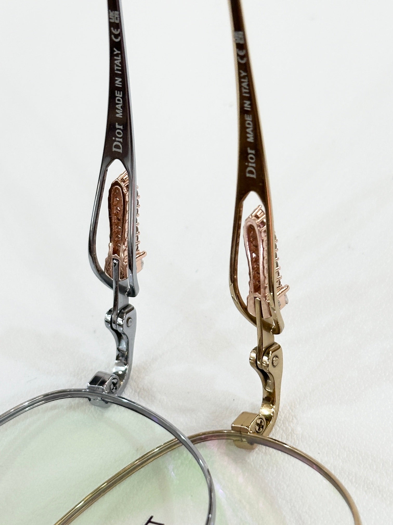 DIOR MONTAIGNE SUNGLASS CD 0269/S IN TITANE EMBELLISHES STONES