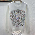 DIOR 25S LONG-SLEEVE CREWNECK SWEATER 675