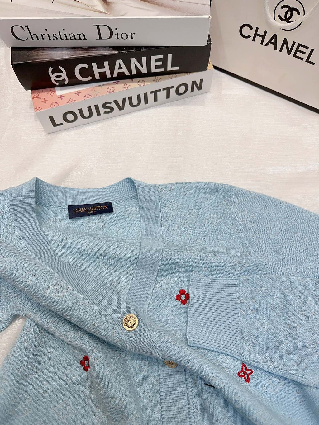 LOUIS VUITTON LV 25S CARDIGAN 0045