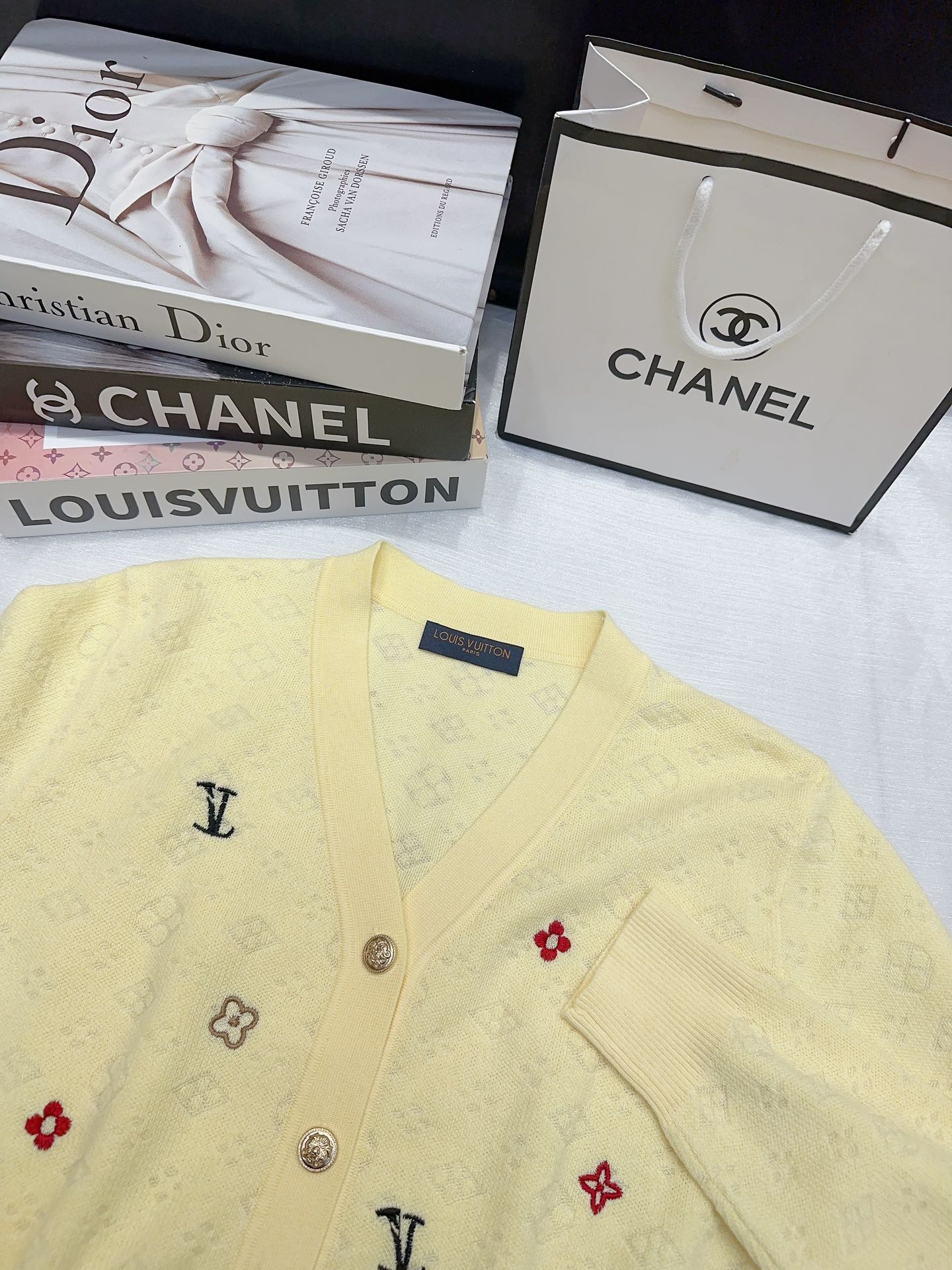 LOUIS VUITTON LV 25S CARDIGAN 0046