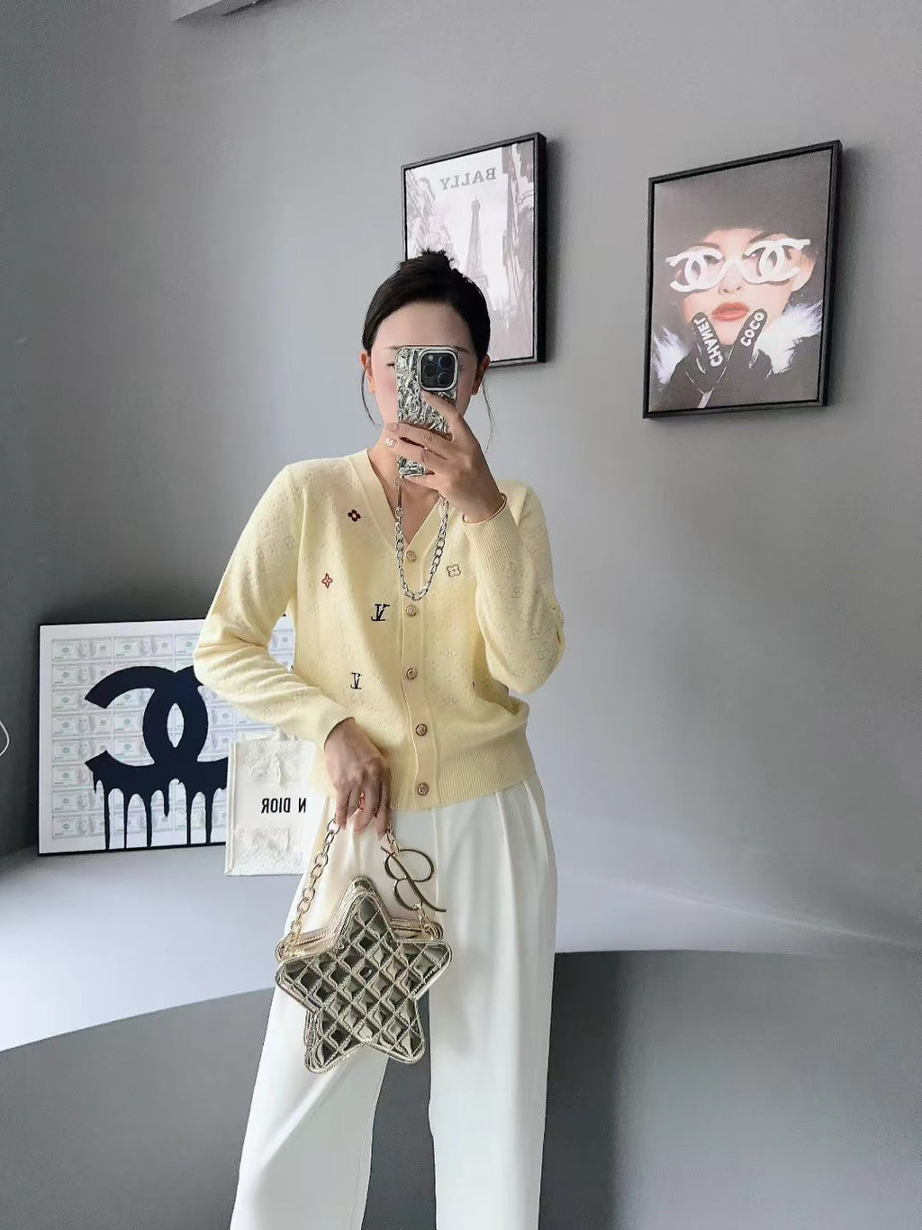 LOUIS VUITTON LV 25S CARDIGAN 0046