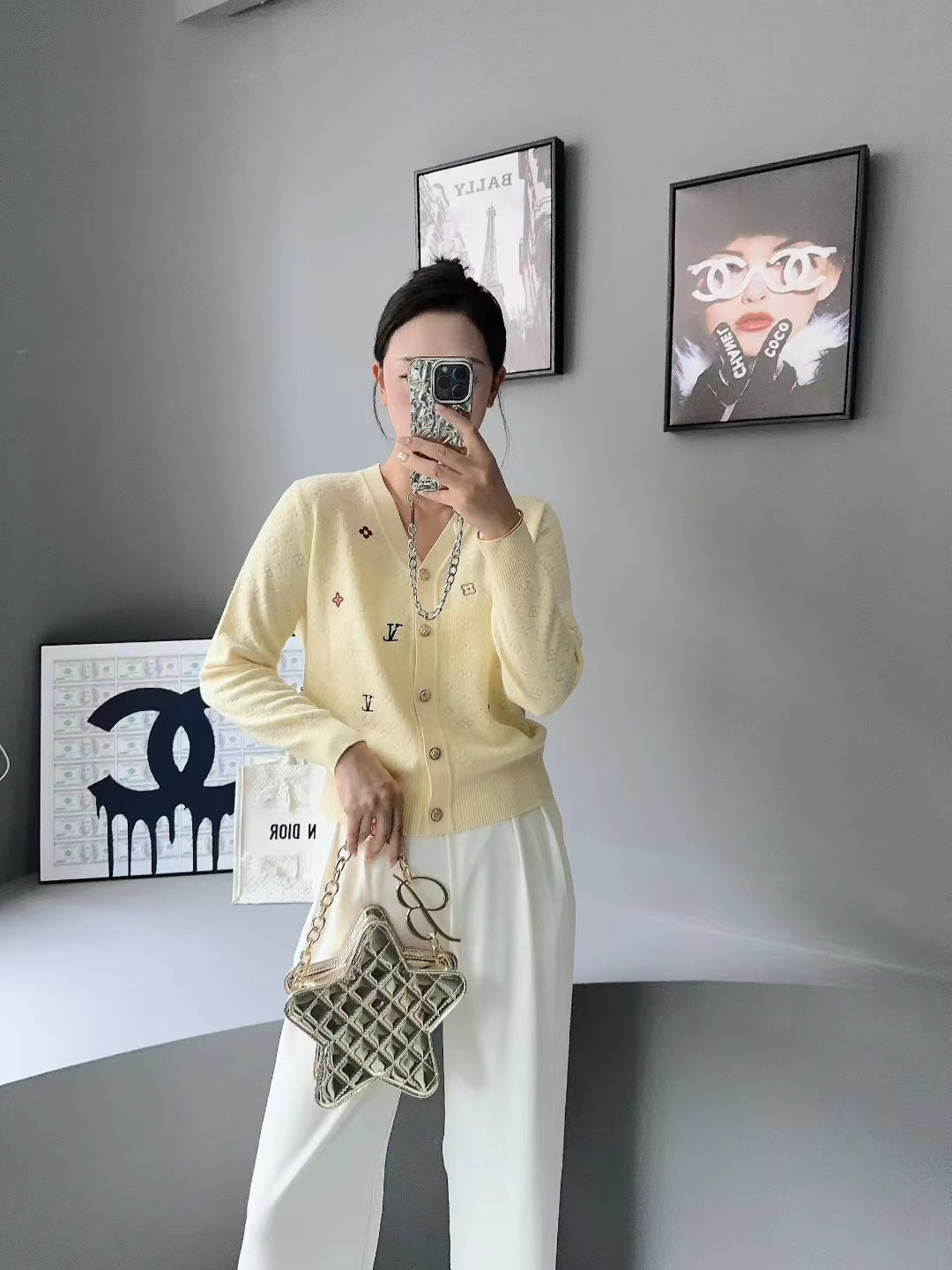 LOUIS VUITTON LV 25S CARDIGAN 0046